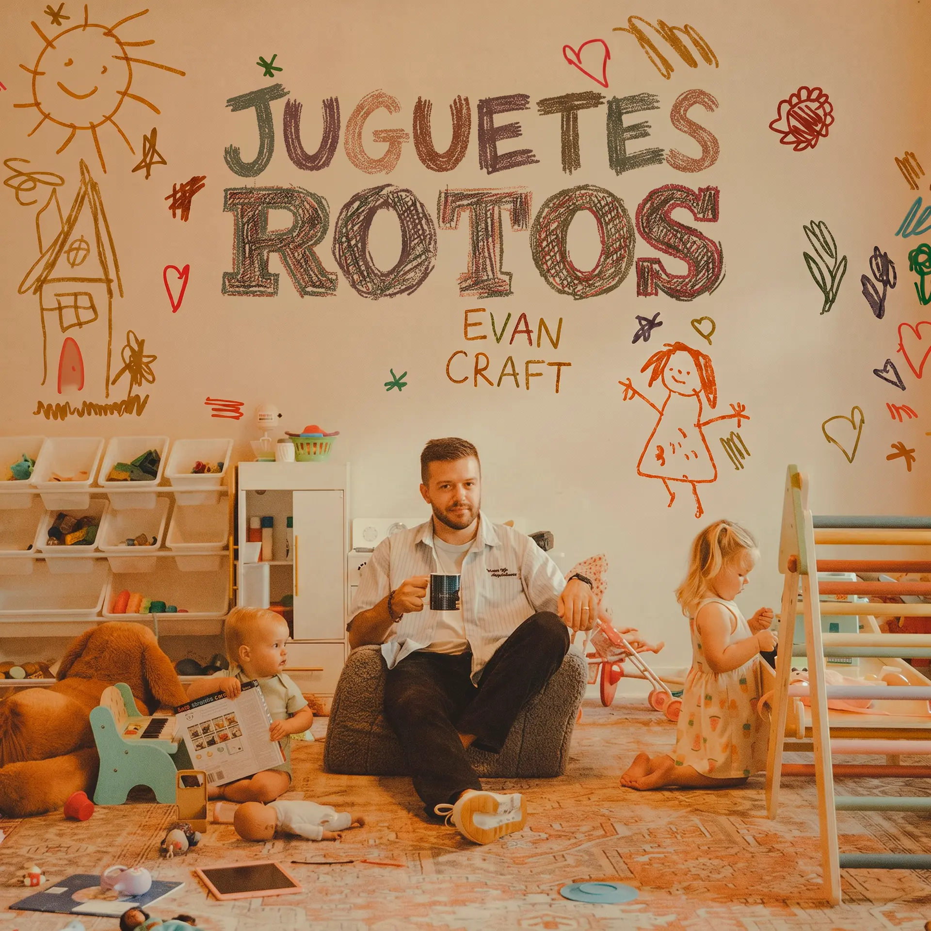 EVAN CRAFT: Juguetes Rotos, portada del sencillo